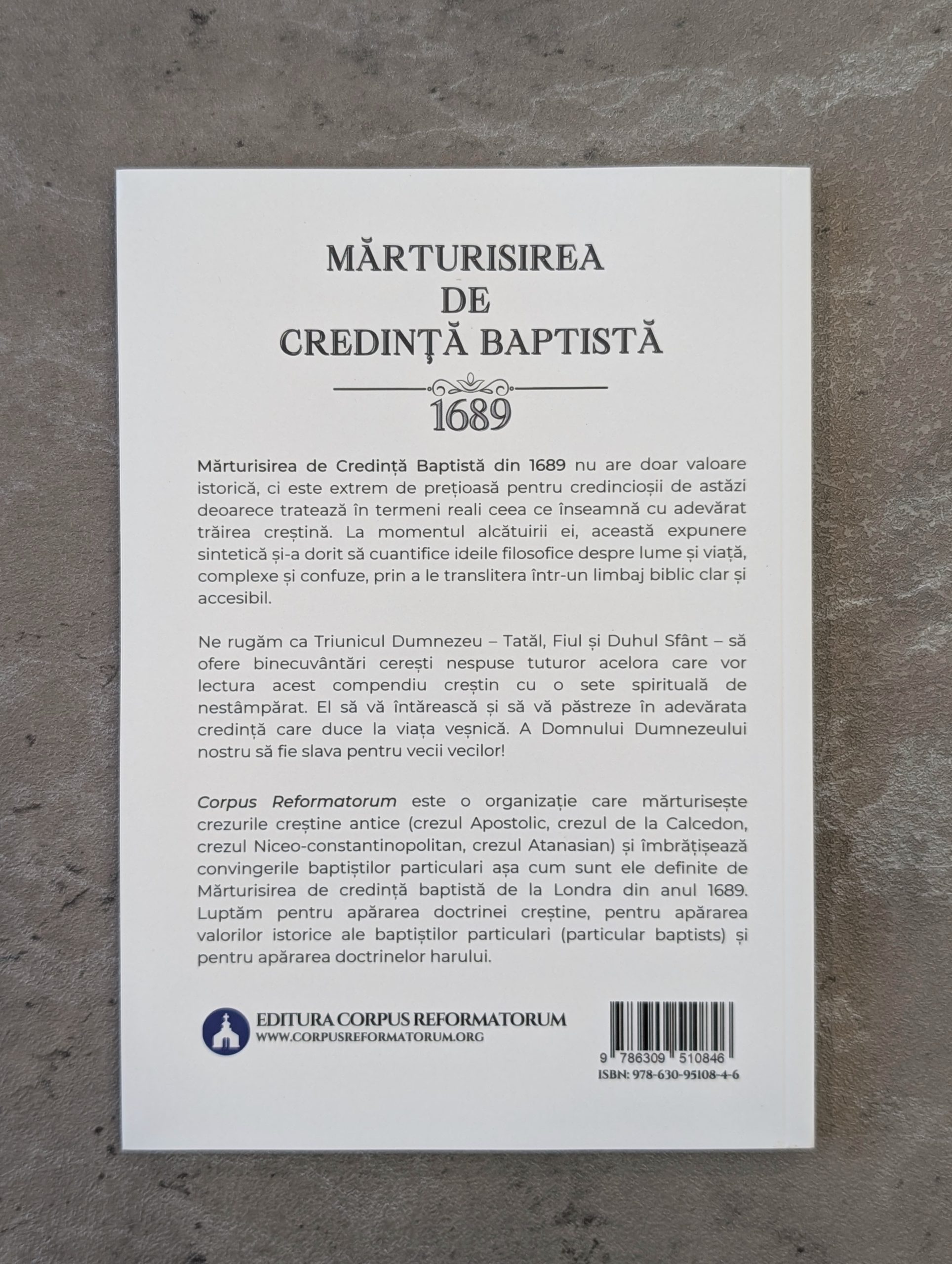 Mărturisirea de credință baptistă, Londra, 1689 - imagine 3