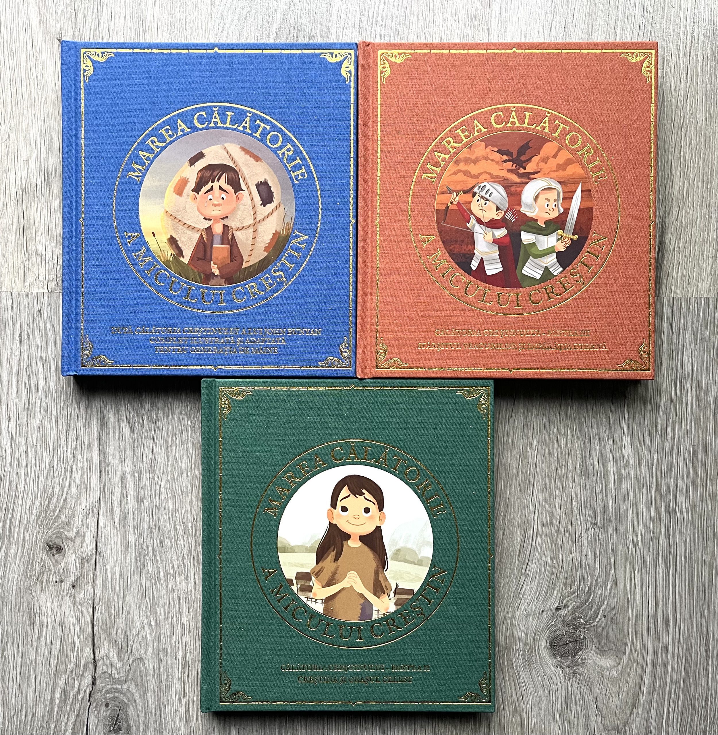 Set cărți „Marea călătorie a micului creștin”