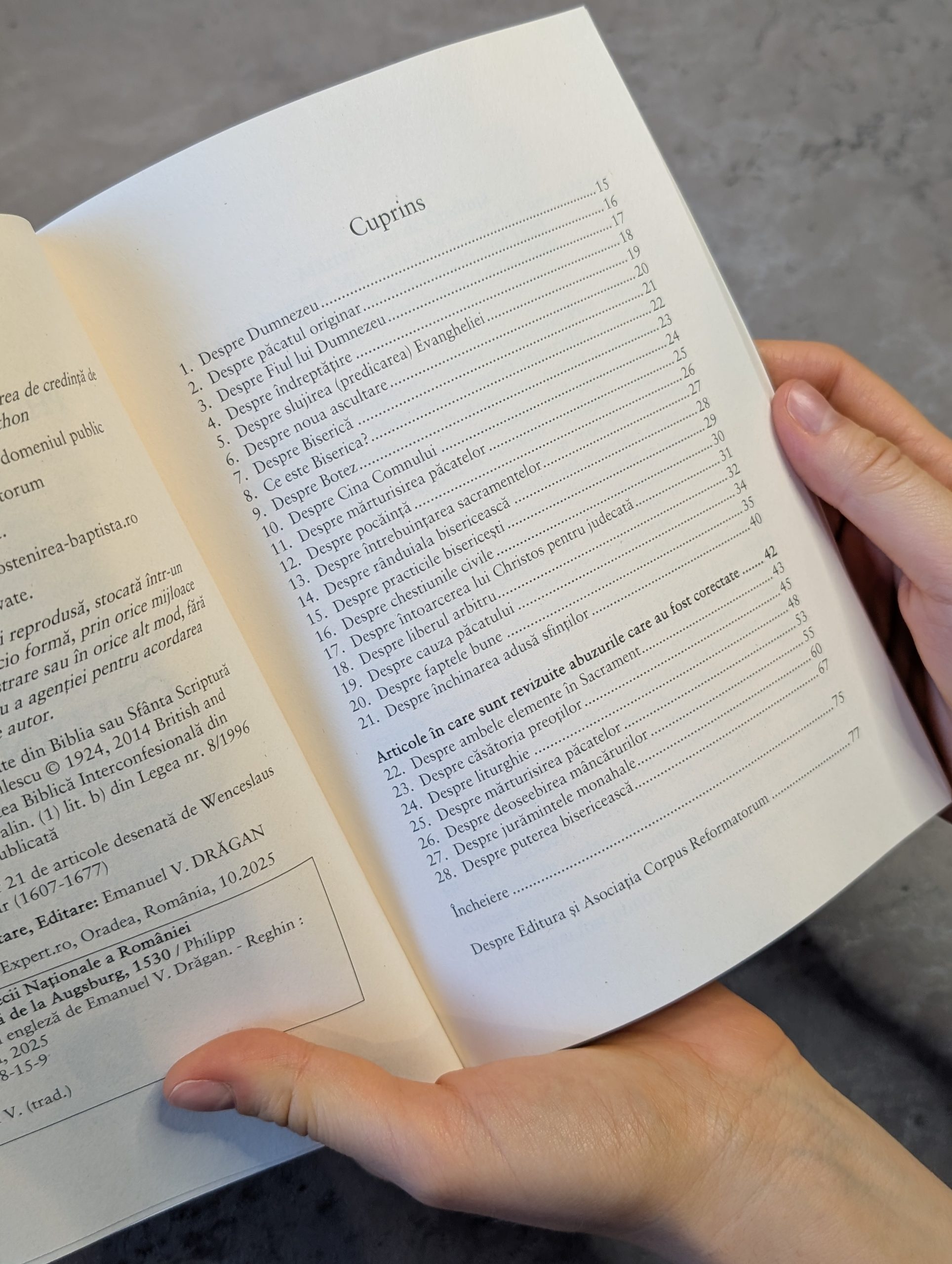 Mărturisirea de credință de la Augsburg, 1530 - imagine 4