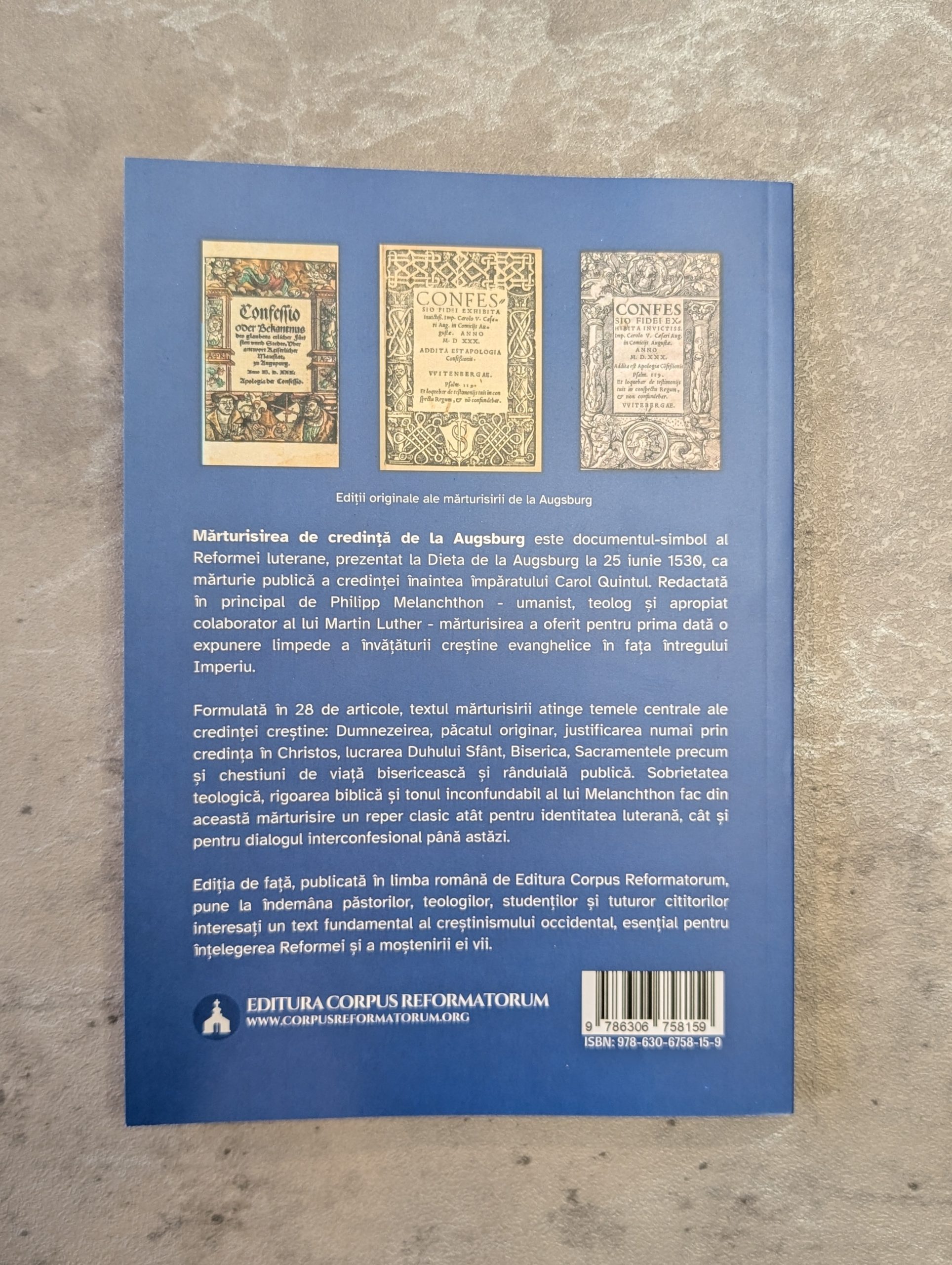 Mărturisirea de credință de la Augsburg, 1530 - imagine 5