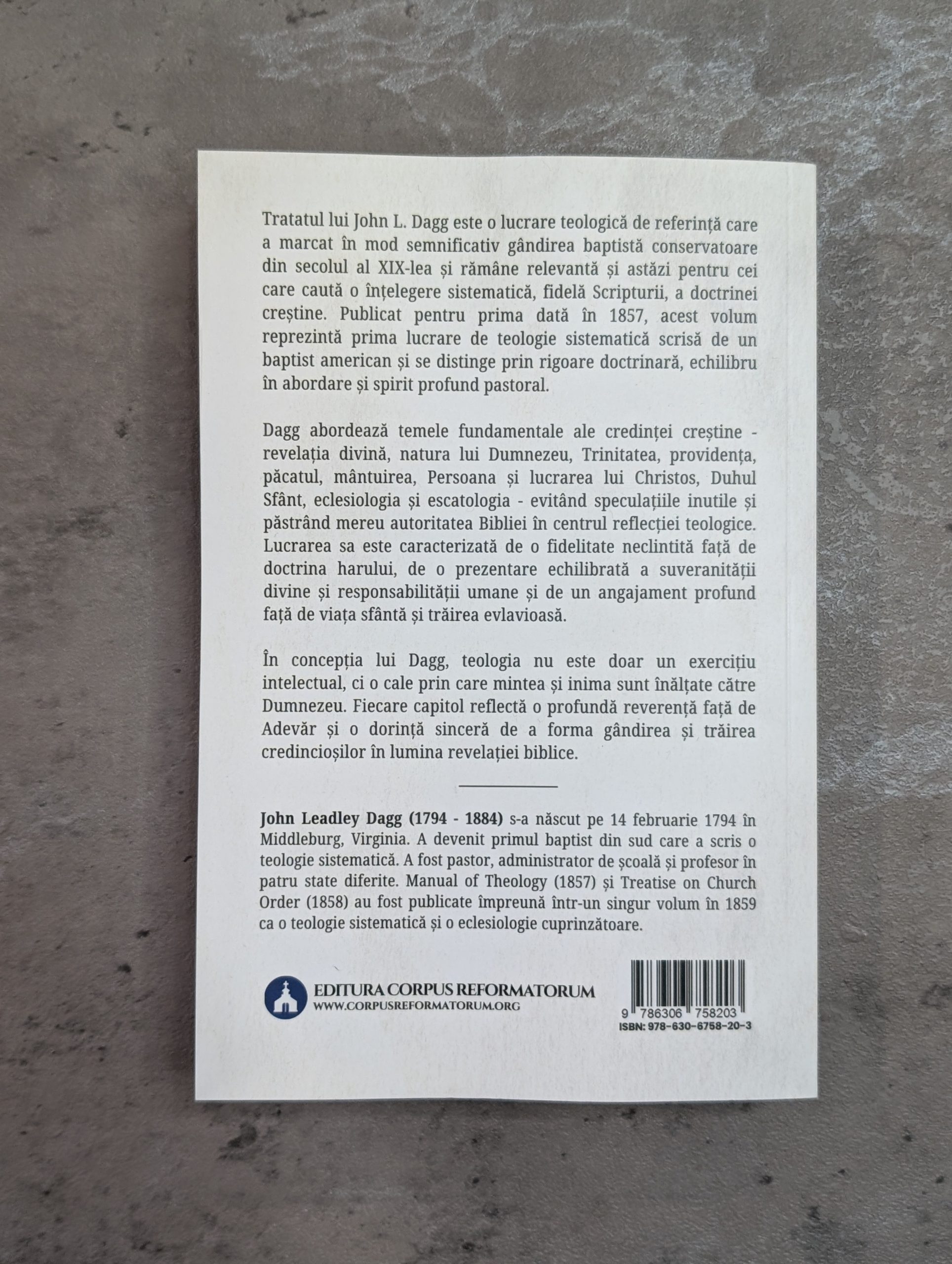 Teologie sistematică - John L. Dagg - imagine 5